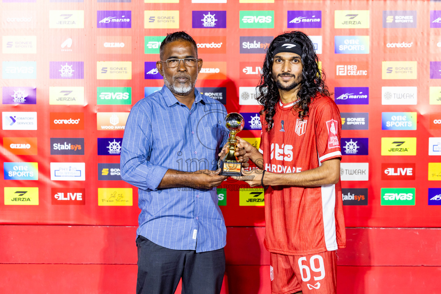 HA Kelaa VS HA Filladhoo in Day 9 of Golden Futsal Challenge 2025 was held on Monday, 13th January 2025, in Hulhumale', Maldives Photos: Nausham Waheed , Ismail Thoriq / images.mv