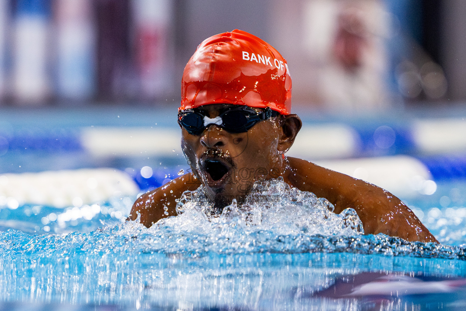 Day 3 of National Swimming Competition 2024 held in Hulhumale', Maldives on Sunday, 15th December 2024. Photos: Nausham Waheed/ images.mv