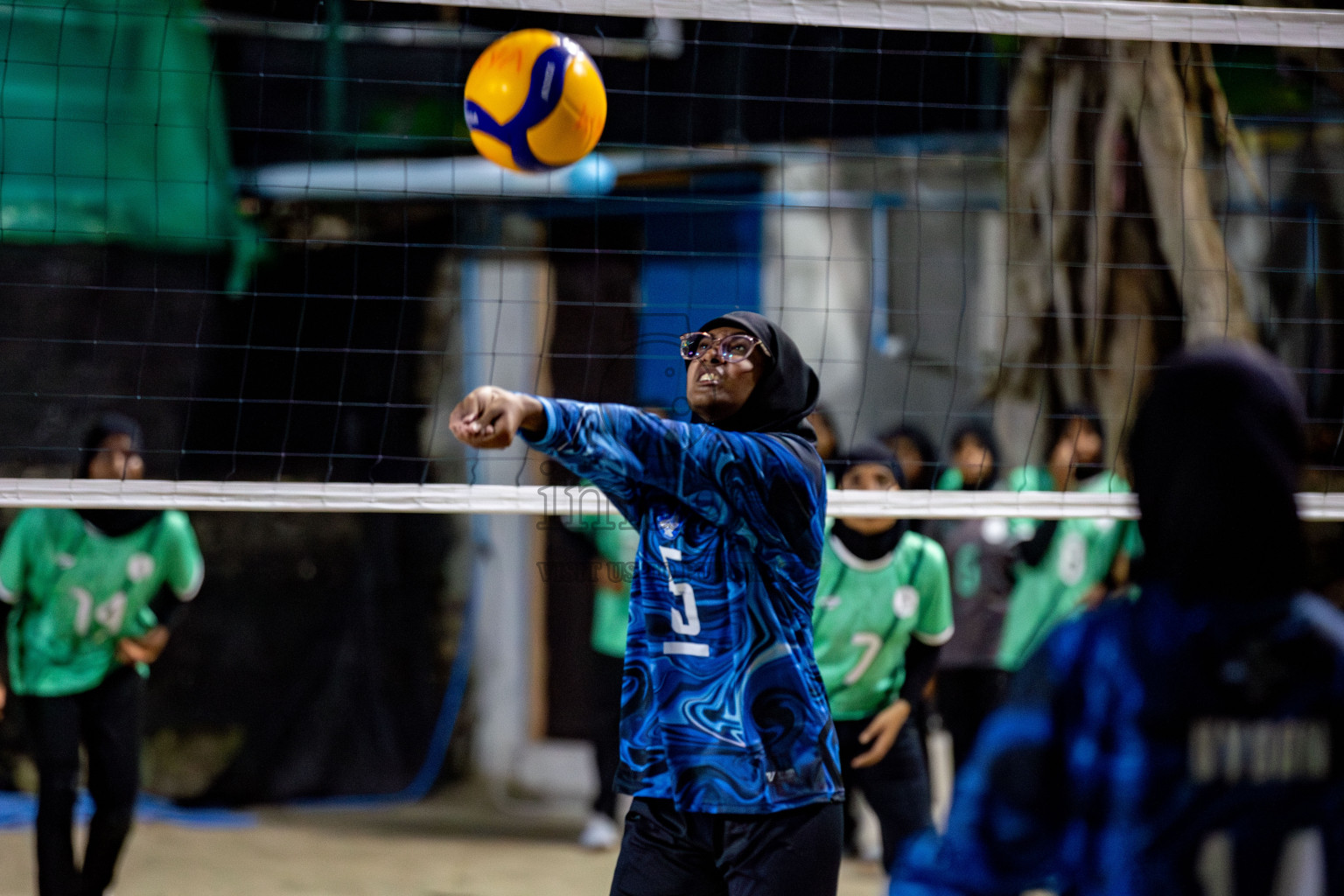 U19 Male and Atoll Girl's Finals in Day 9 of Interschool Volleyball Tournament 2024 was held in ABC Court at Male', Maldives on Saturday, 30th November 2024. Photos: Hassan Simah / images.mv