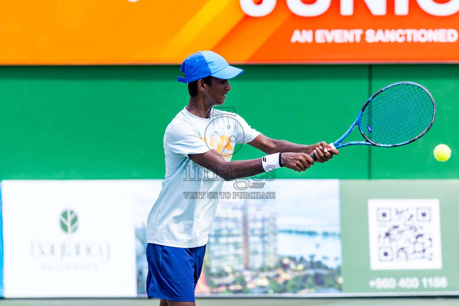 Day 9 of ATF Maldives Junior Open Tennis was held in Male' Tennis Court, Male', Maldives on Friday, 20th December 2024. Photos: Nausham Waheed/ images.mv