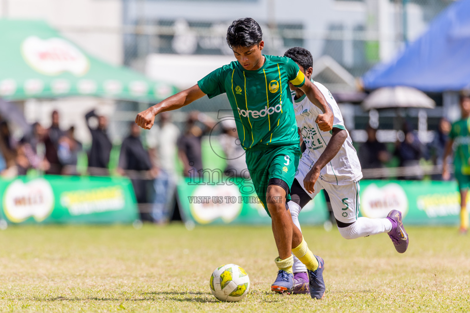 Day 4 of MILO Academy Championship 2025 (U14) was held on Sunday, 2nd November 2025 at Henveiru Football Grounds, Male', Maldives . 
Photos: Ismail Thoriq / images.mv