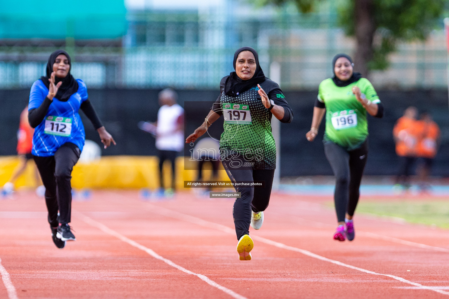 Day 1 of National Athletics Championship 2023 was held in Ekuveni Track at Male', Maldives on Thursday 23rd November 2023. Photos: Nausham Waheed / images.mv