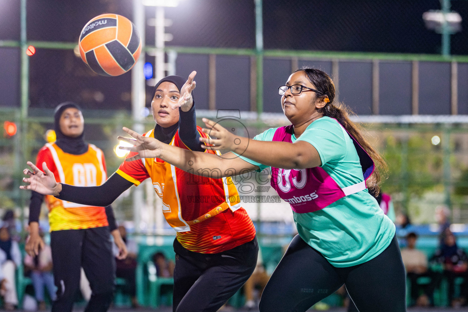 Day 4 of 23rd Netball Association Championship was held in Ekuveni Netball Court at Male', Maldives on Wednesday, 1st May 2024. Photos: Nausham Waheed / images.mv