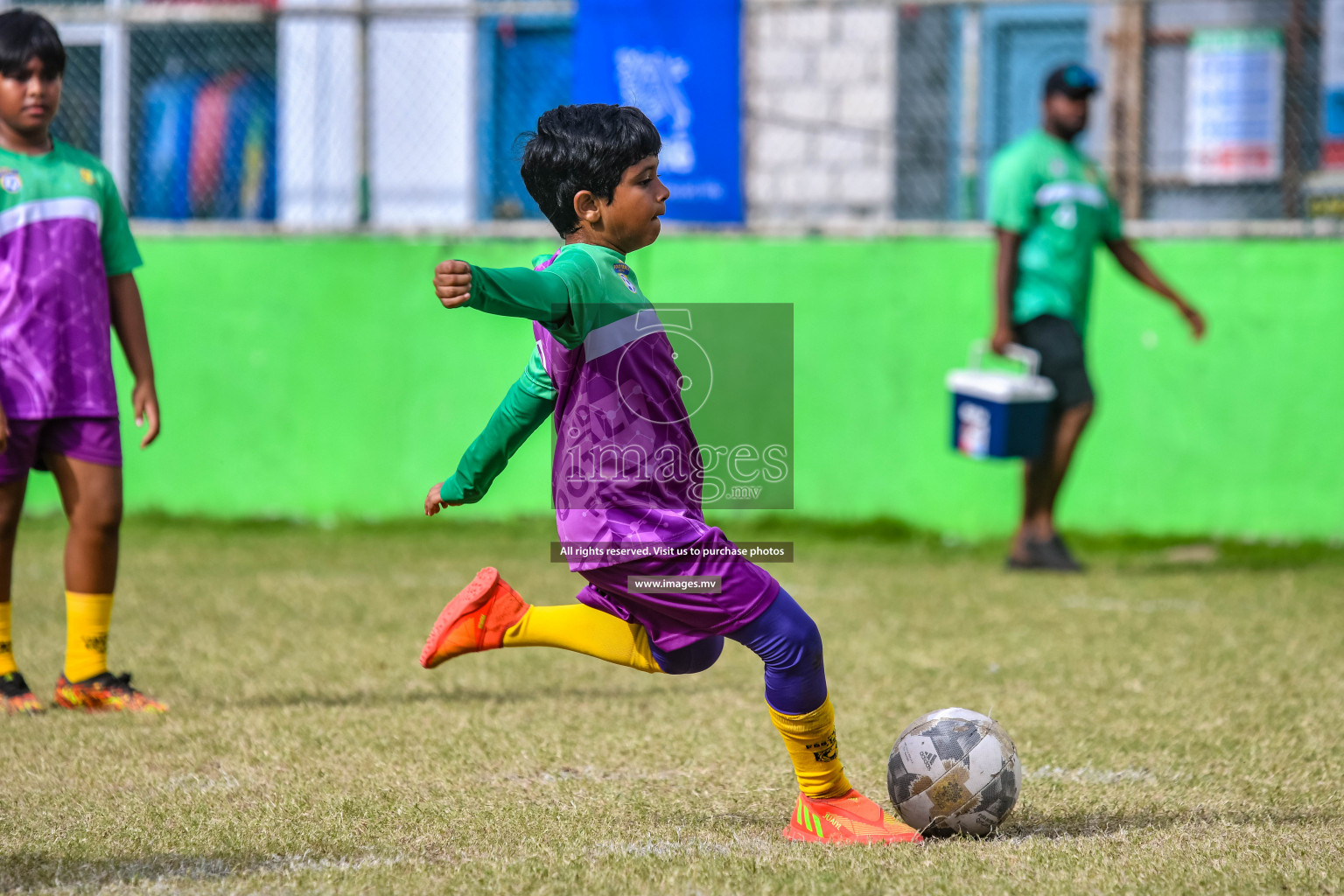 Day 3 of Milo Kids Football Fiesta 2022 was held in Male', Maldives on 21st October 2022. Photos: Nausham Waheed/ images.mv