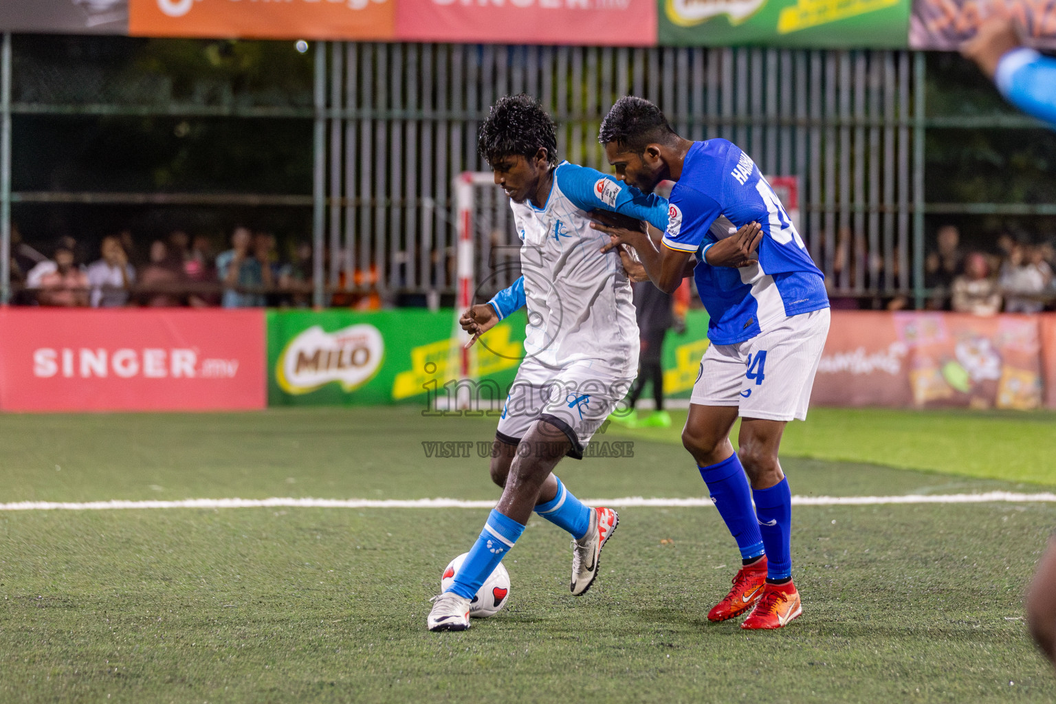 STELCO RC vs Customs RC in Club Maldives Cup 2024 held in Rehendi Futsal Ground, Hulhumale', Maldives on Tuesday, 24th September 2024. 
Photos: Hassan Simah / images.mv