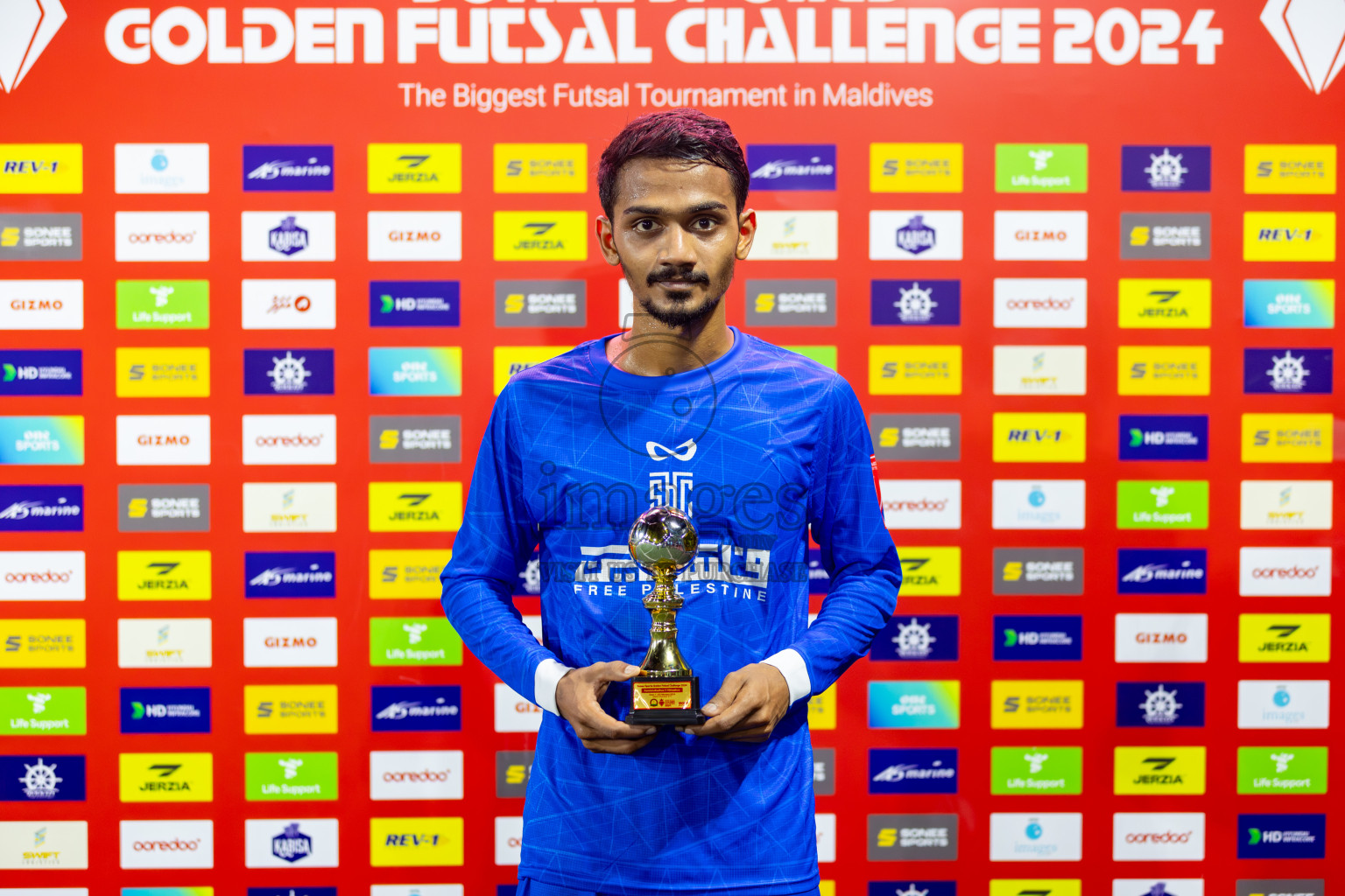 GA. Kanduhulhuhdoo VS S. Hithadhoo on Day 35 of Golden Futsal Challenge 2024 was held on Tuesday, 20th February 2024, in Hulhumale', Maldives 
Photos: Hassan Simah, / images.mv