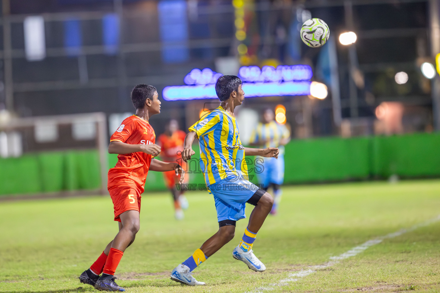 Dhivehi Youth League 2024 - Day 1. Matches held at Henveiru Stadium on 21st November 2024 , Thursday. Photos: Shuu Abdul Sattar/ Images.mv