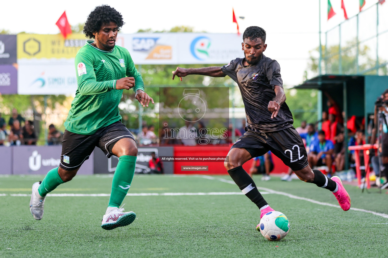 Club Fen vs DSC in Club Maldives Cup 2023 held in Hulhumale, Maldives, on Monday, 17th July 2023 Photos: Nausham Waheed / images.mv