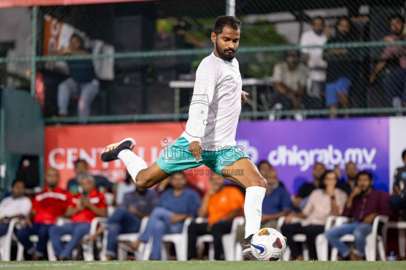 RRC vs MPL in Semi Finals of Club Maldives Cup 2024 held in Rehendi Futsal Ground, Hulhumale', Maldives on Monday, 14th October 2024. Photos: Ismail Thoriq / images.mv