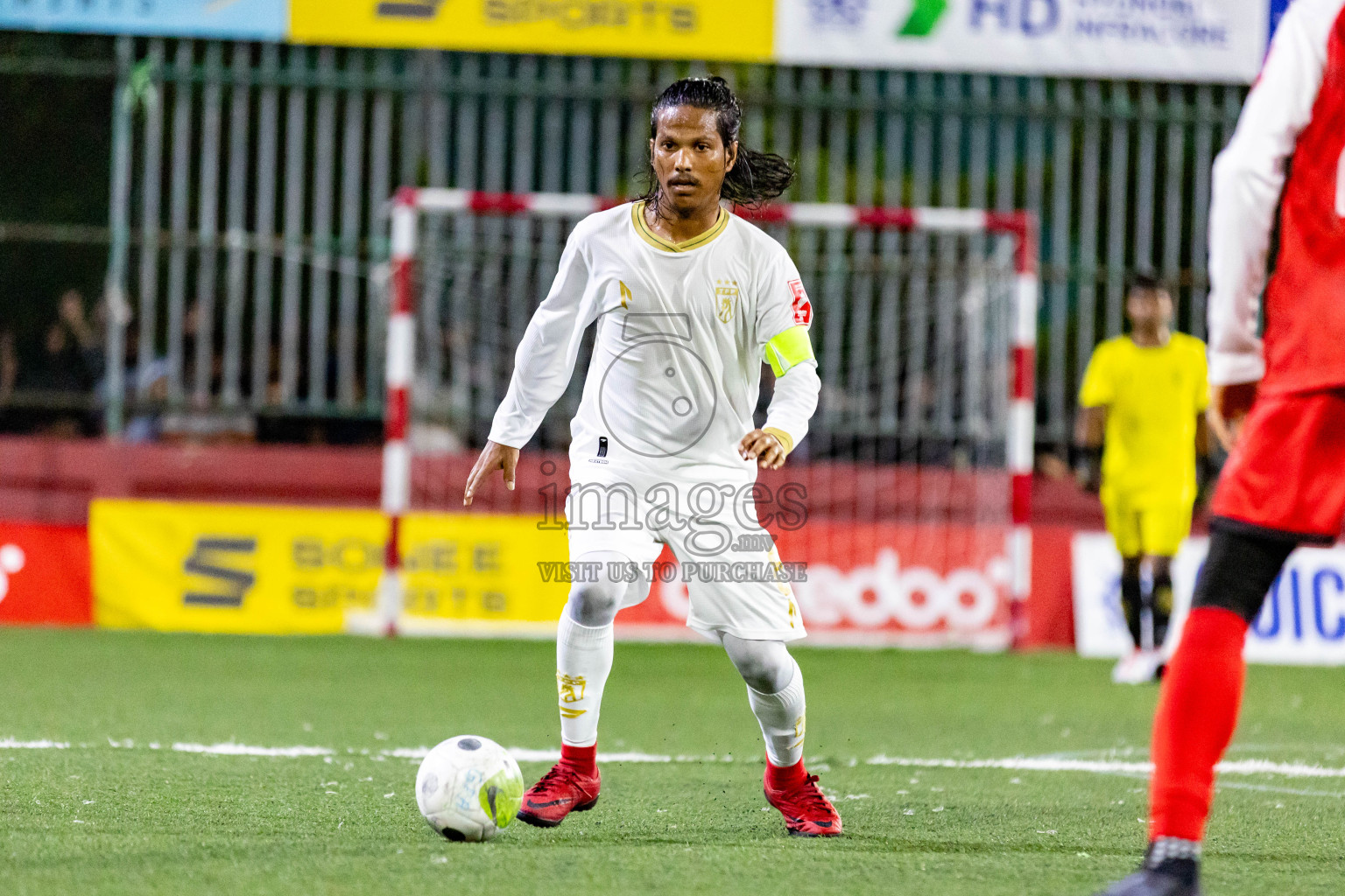 Th. Madifushi  VS  Th. Thimarafushi in Day 11 of Golden Futsal Challenge 2024 was held on Thursday, 25th January 2024, in Hulhumale', Maldives
Photos: Nausham Waheed / images.mv