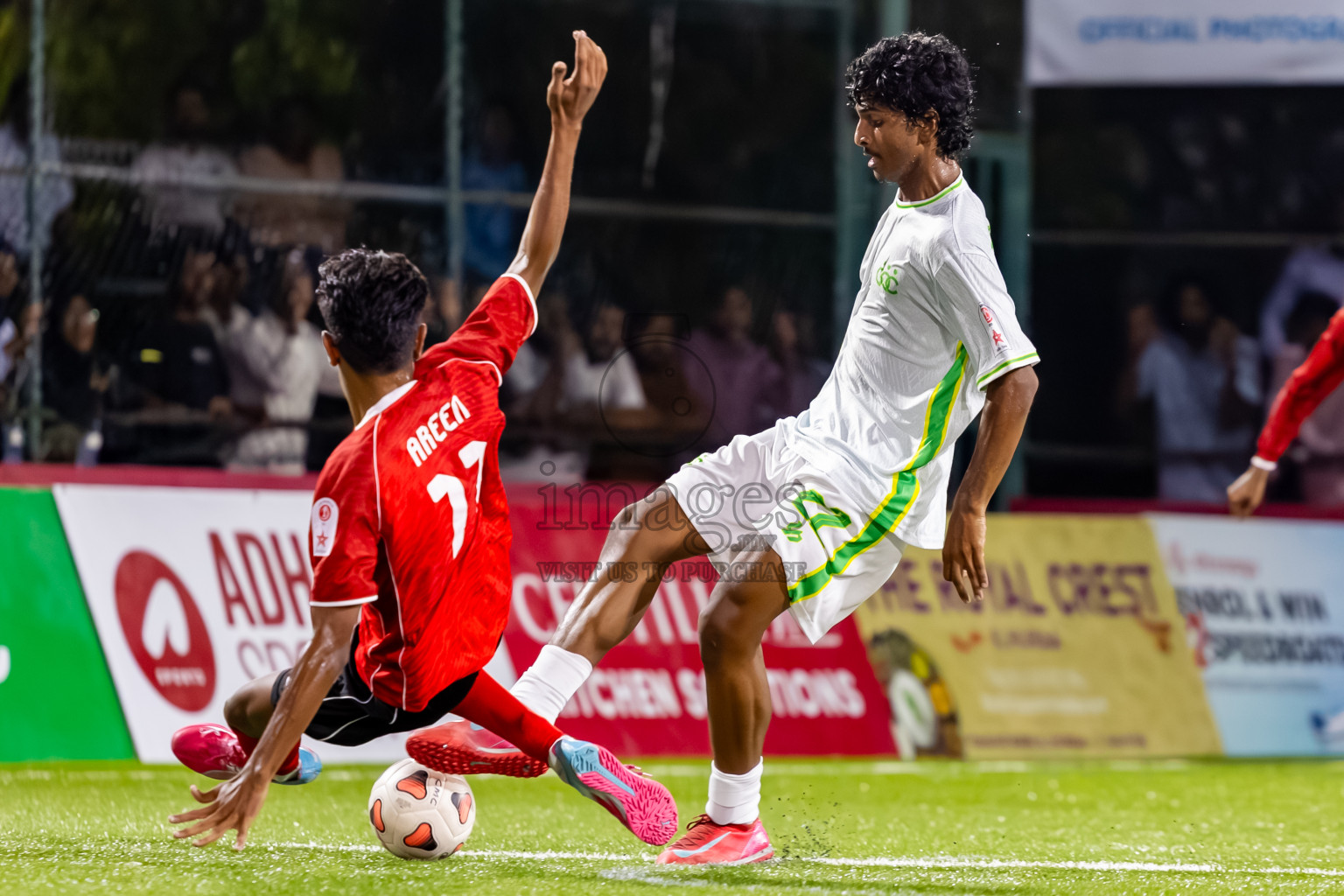 BML vs GRC in Day 6 of Club Maldives Cup 2025 was held in Rehendhi Futsal Ground, Hulhumale', Maldives on Saturday, 4th October 2025. Photos: Nausham Waheed / images.mv