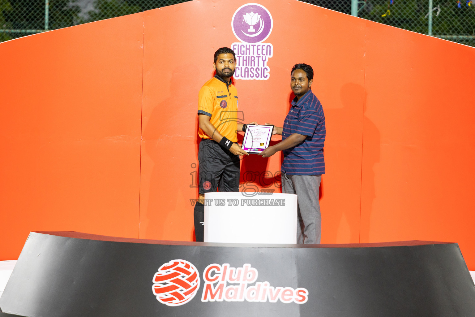 Prison Club vs Team MACL in Eighteen Thirty Classic of Club Maldives 2025 was held in Rehendhi Futsal Ground, Hulhumale', Maldives on Tuesday, 16th September 2025. Photos: Mohamed Mahfooz Moosa / images.mv