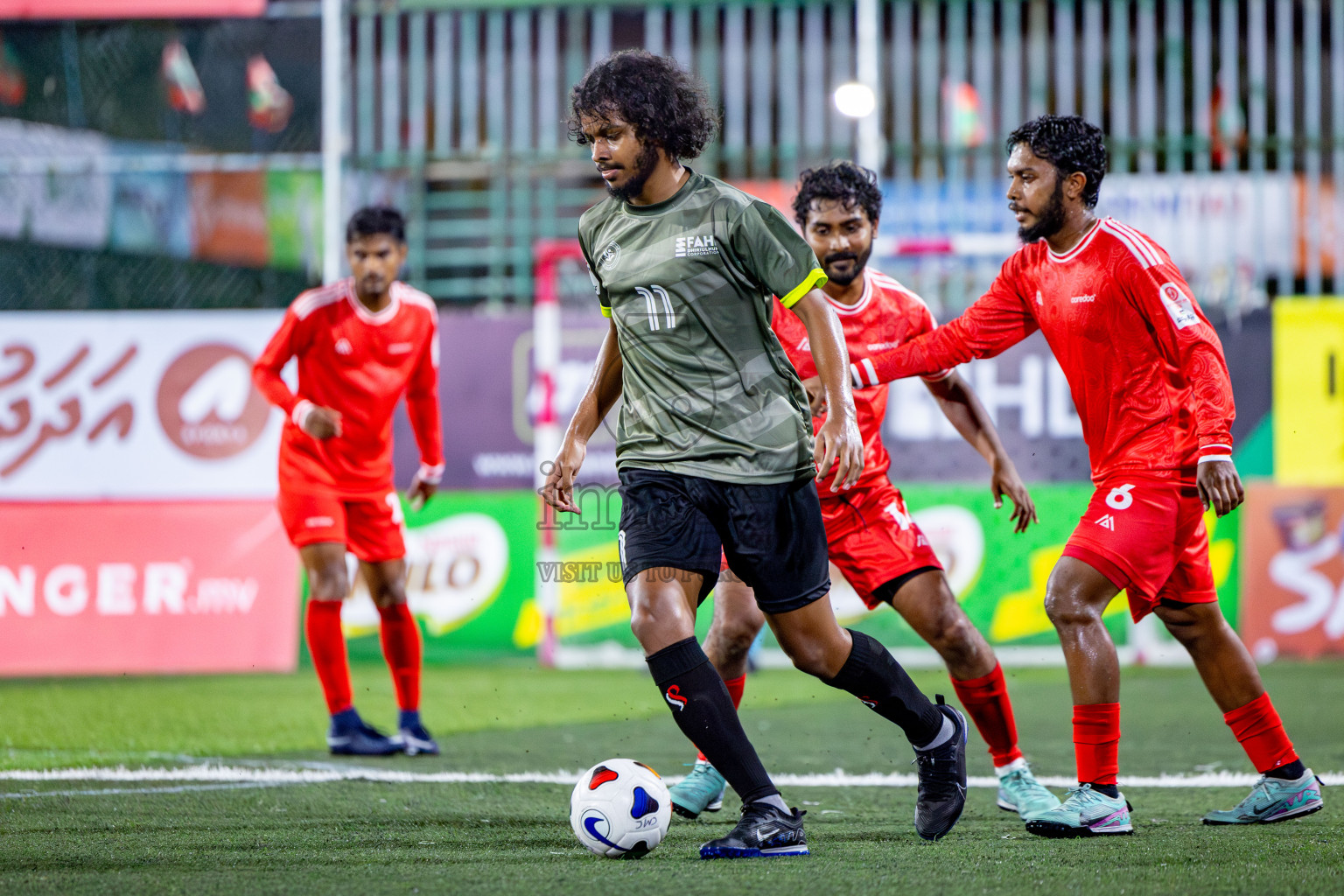 Ooredoo Maldives vs Fahi Rc in Club Maldives Cup 2024 held in Rehendi Futsal Ground, Hulhumale', Maldives on Tuesday, 25th September 2024. Photos: Nausham Waheed/ images.mv