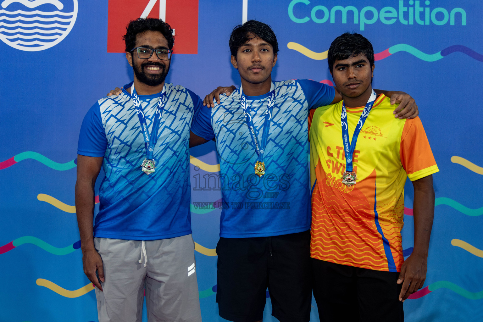 Day 6 of National Swimming Competition 2024 held in Hulhumale', Maldives on Wednesday, 18th December 2024. 
Photos: Hassan Simah / images.mv