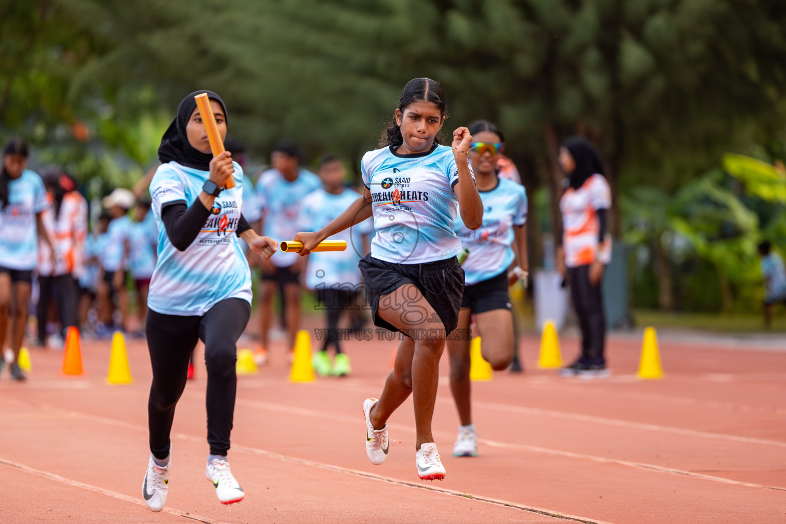 Streak Heats 2025 by Saaid Sports was held on Saturday, 6th September 2025 at Hulhumale' Synthetic Track, Hulhumale' Maldives. Photos: Ismail Thoriq / images.mv