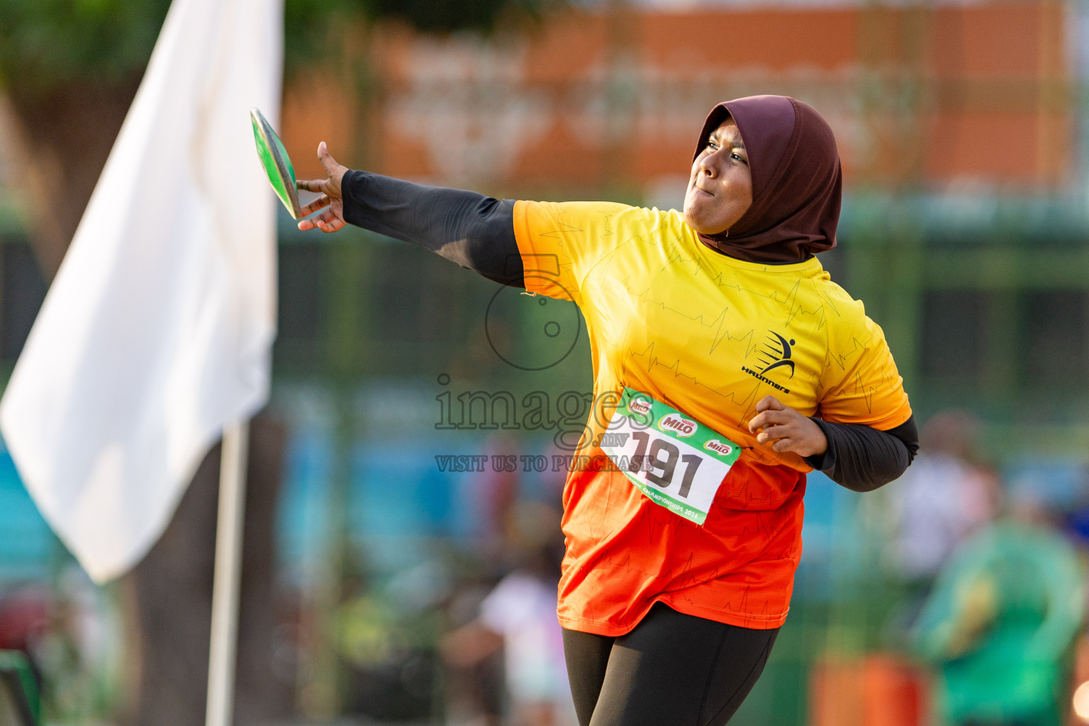 Day 2 of MILO Athletics Association Championship was held on Wednesday, 6th May 2024 in Male', Maldives. Photos: Nausham Waheed