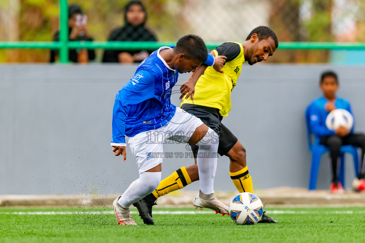 Chester Academy vs Kanmathi Juniorsfrom Manadhoo Council Cup 2024 in N Manadhoo Maldives on Friday, 16th February 2023. Photos: Nausham Waheed / images.mv