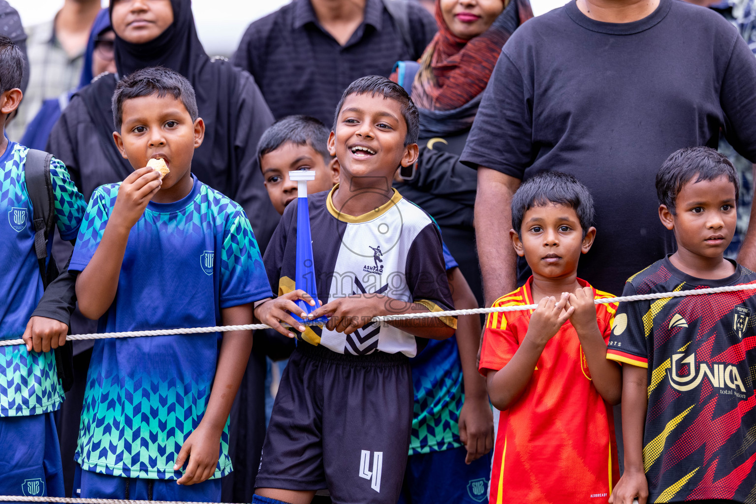 Day 3 of MILO SVAM Juniors 2025 (U-8) was held at Henveiru Stadium in Male', Maldives on Saturday, 28th June 2025. 
Photos: Hassan Simah / images.mv