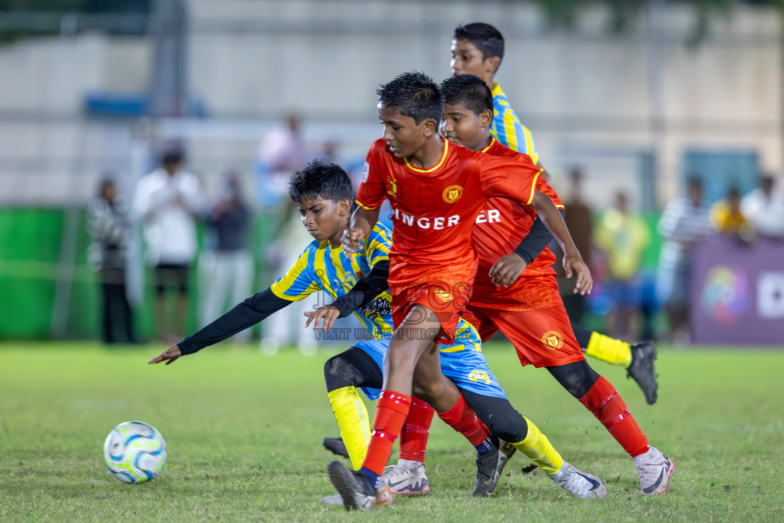 Dhivehi Youth League 2024 - Day 1. Matches held at Henveiru Stadium on 21st November 2024 , Thursday. Photos: Shuu Abdul Sattar/ Images.mv