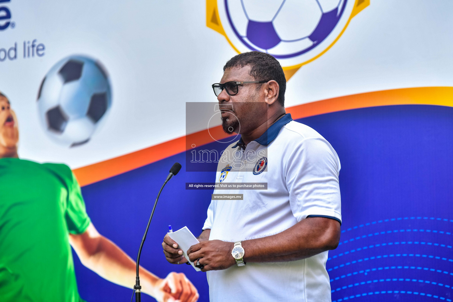 Day 1 of Milo Kids Football Fiesta 2022 was held in Male', Maldives on 19th October 2022. Photos: Nausham Waheed/ images.mv