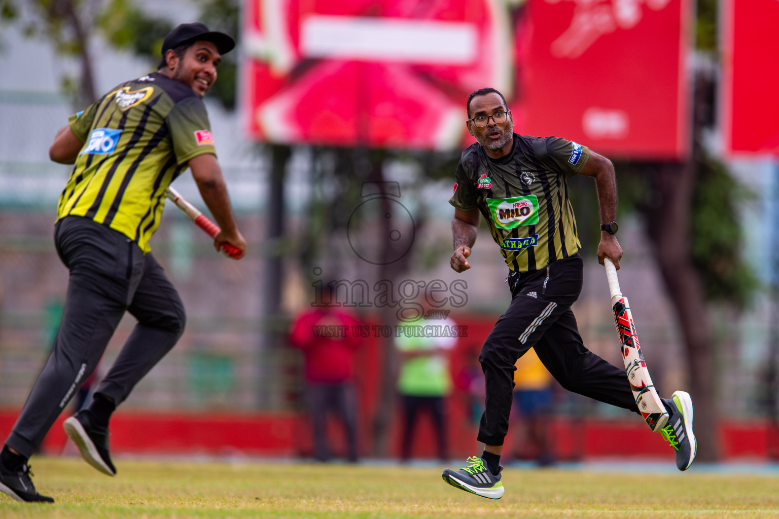 Team Khaarijee v CRC in Day 3 of the Office Tournament of Milo Ramadan Cricket Carnival held on 25th March 2024, in Ekuveni Cricket Grounds, Male', Maldives.