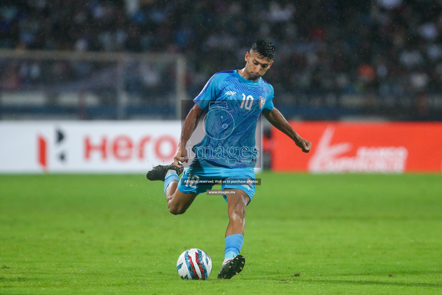 India vs Pakistan in the opening match of SAFF Championship 2023 held in Sree Kanteerava Stadium, Bengaluru, India, on Wednesday, 21st June 2023. Photos: Nausham Waheed / images.mv