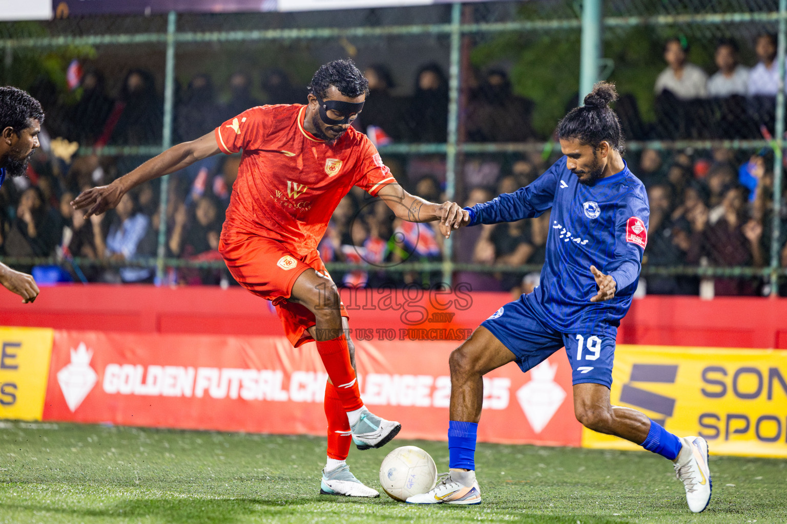 GA Villingili VS V GA Dhevvadhoo in Gaafu Alif Atoll Final on Day 23 of Golden Futsal Challenge 2025 was held on Monday , 27th January 2025, in Hulhumale', Maldives. Photos: Nausham Waheed / images.mv