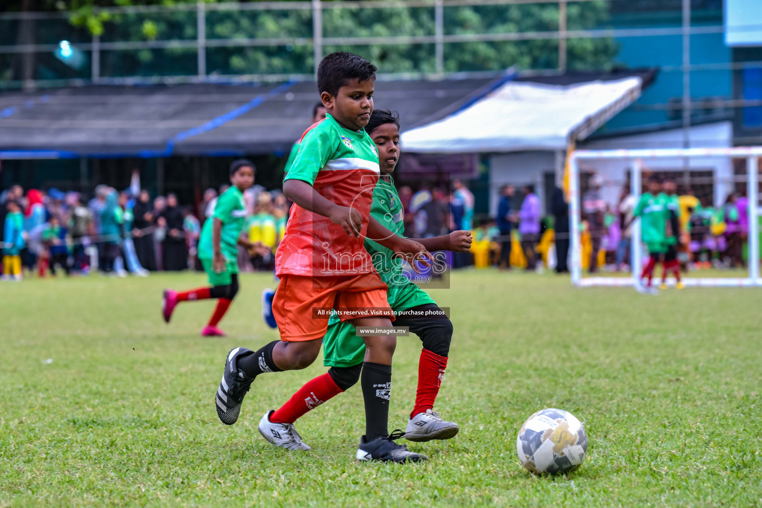 Day 1 of Milo Kids Football Fiesta 2022 was held in Male', Maldives on 19th October 2022. Photos: Nausham Waheed/ images.mv