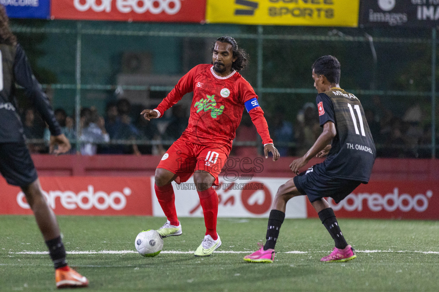 TH Gaadhiffushi  vs TH Omadhoo in Day 3 of Golden Futsal Challenge 2024 was held on Wednesday, 17th January 2024, in Hulhumale', Maldives Photos: Nausham Waheed / images.mv