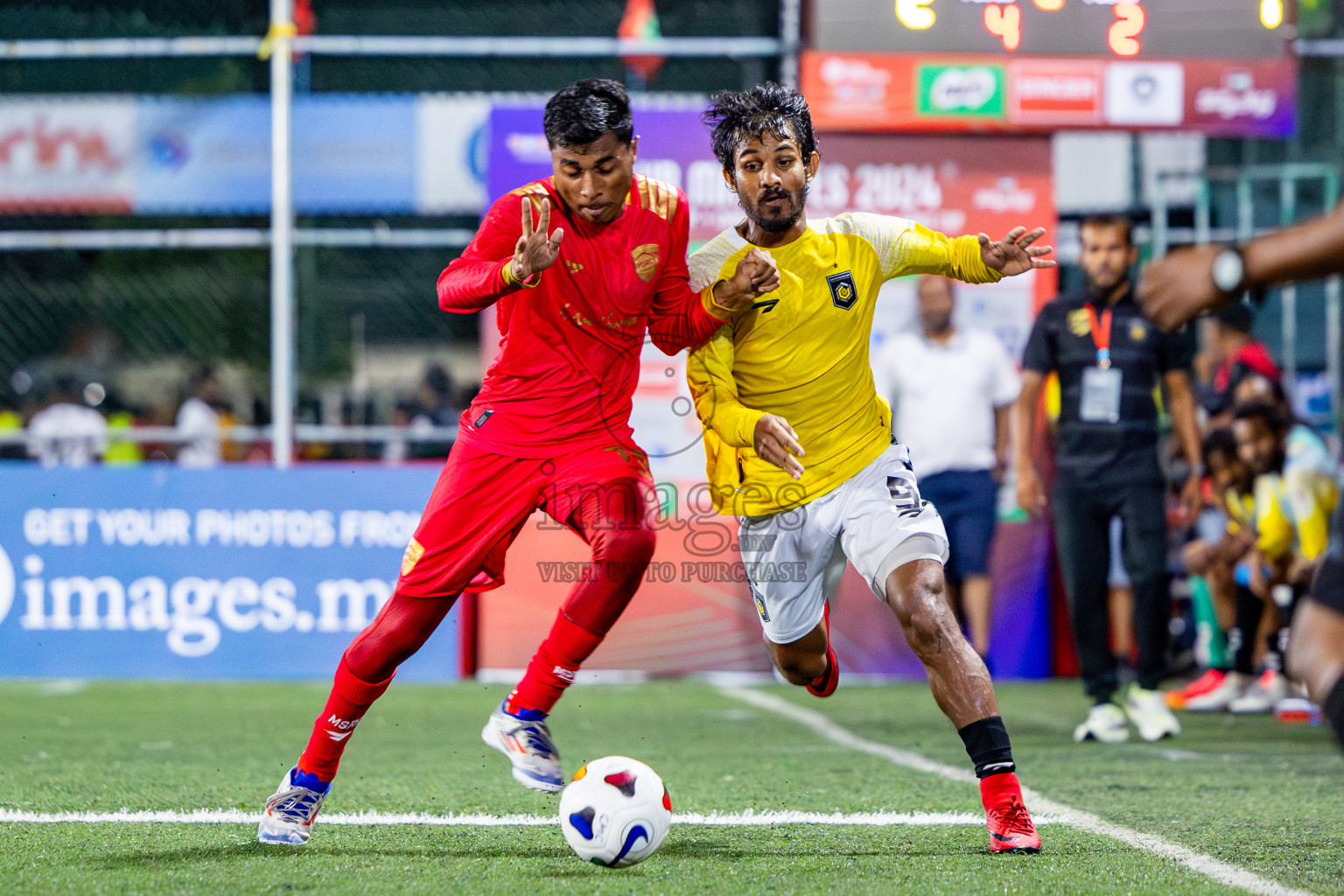 RRC vs Maldivian in Club Maldives Cup 2024 held in Rehendi Futsal Ground, Hulhumale', Maldives on Tuesday, 25th September 2024. Photos: Nausham Waheed/ images.mv