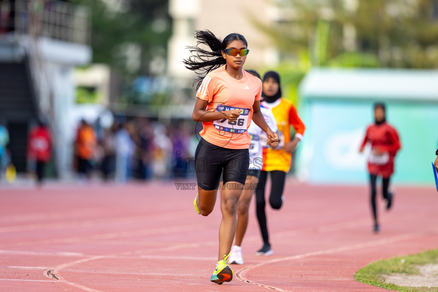 Day 2 of MWSC Interschool Athletics Championships 2024 held in Hulhumale Running Track, Hulhumale, Maldives on Sunday, 10th November 2024. Photos by: Ismail Thoriq / Images.mv