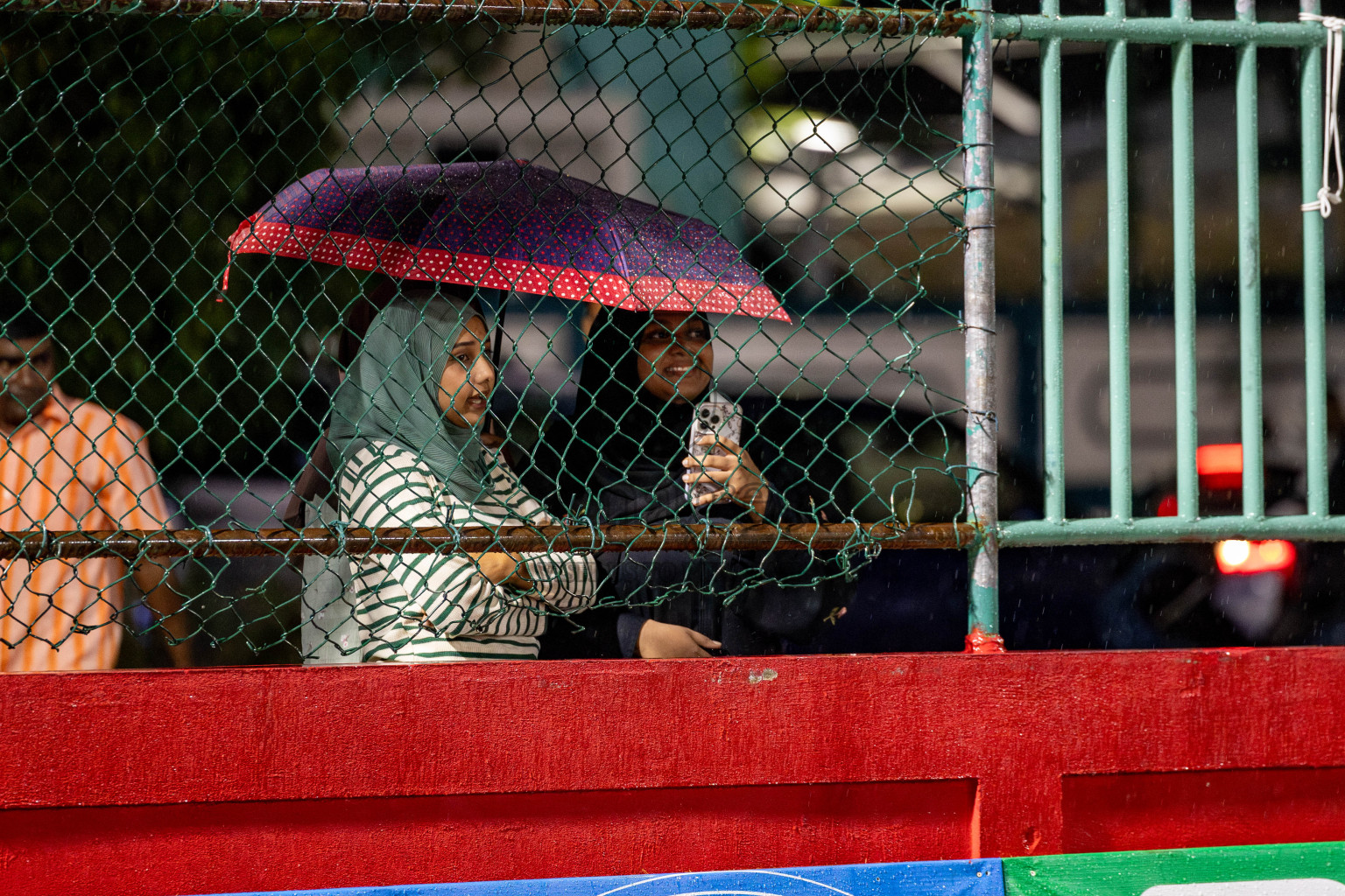 Th. Veymandoo VS Th. Kandoodhoo in Day 18 of Golden Futsal Challenge 2025 was held on Wednesday, 22nd January 2025, in Hulhumale', Maldives. Photos: Nausham Waheed / images.mv