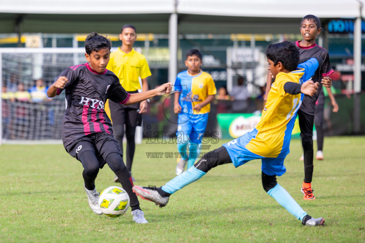 Day 2 of MILO Academy Championship 2024 - U12 was held at Henveiru Grounds in Male', Maldives on Friday, 5th July 2024. Photos: Mohamed Mahfooz Moosa / images.mv
