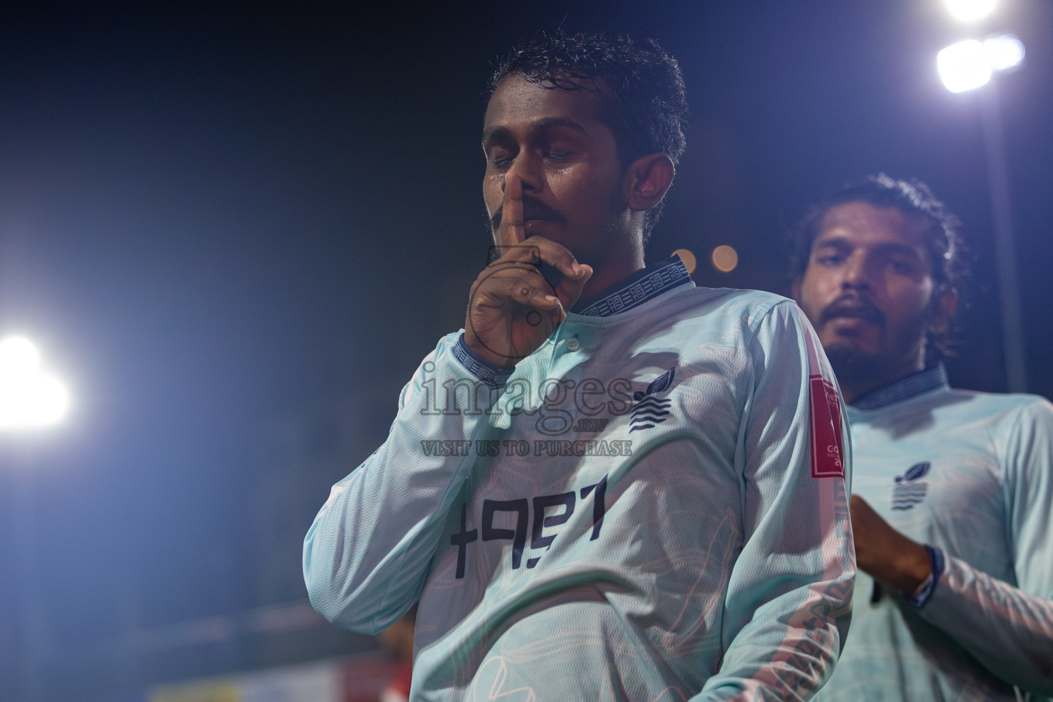 ADh Mahibadhoo vs AA Mathiveri on Day 32 of Golden Futsal Challenge 2024, held on Saturday, 17th February 2024 in Hulhumale', Maldives 
Photos: Mohamed Mahfooz Moosa / images.mv