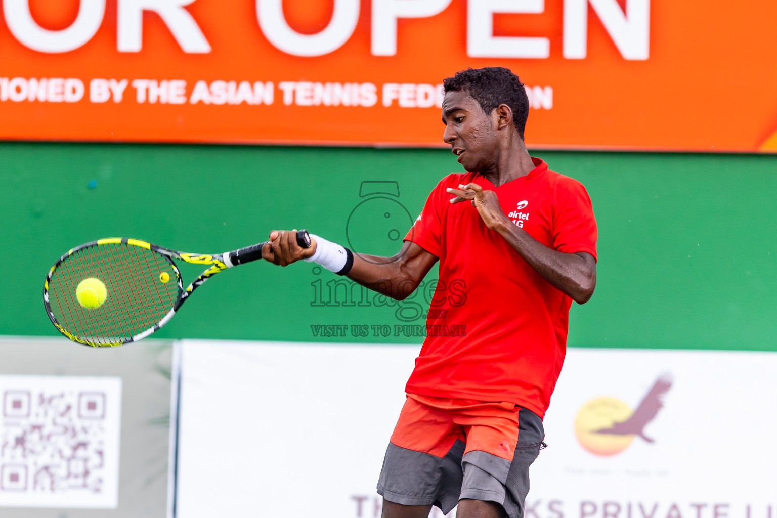 Day 7 of ATF Maldives Junior Open Tennis was held in Male' Tennis Court, Male', Maldives on Wednesday, 18th December 2024. Photos: Nausham Waheed/ images.mv