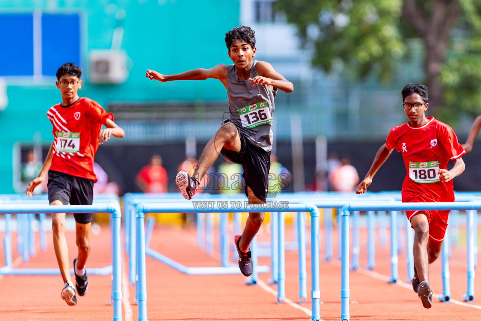 Day 2 of MILO Athletics Association Championship was held on Wednesday, 6th May 2024 in Male', Maldives. Photos: Nausham Waheed