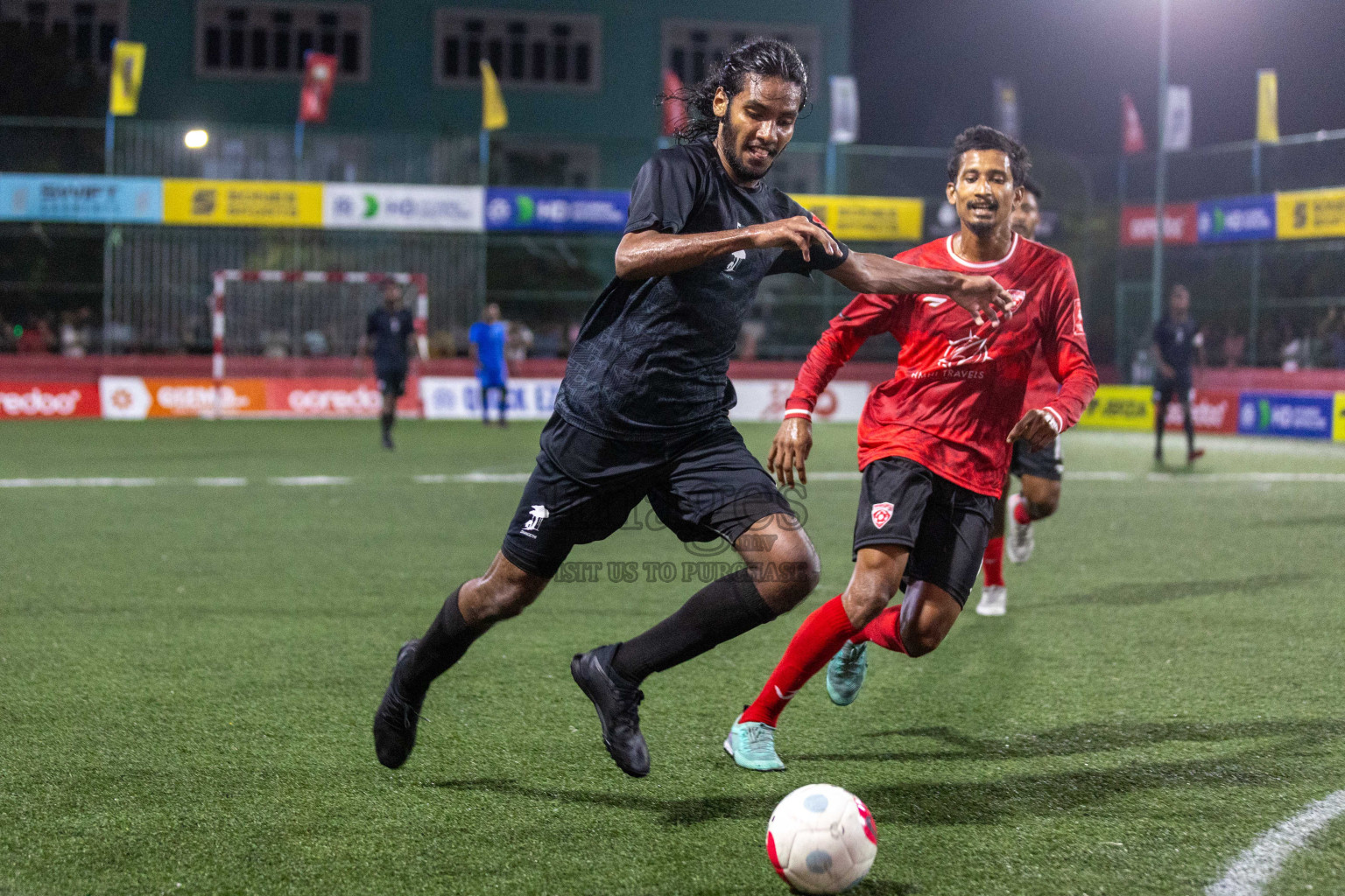 ADh Mahibadhoo vs ADh Dhangethi in Day 16 of Golden Futsal Challenge 2024 was held on Tuesday, 30th January 2024, in Hulhumale', Maldives Photos: Nausham Waheed / images.mv