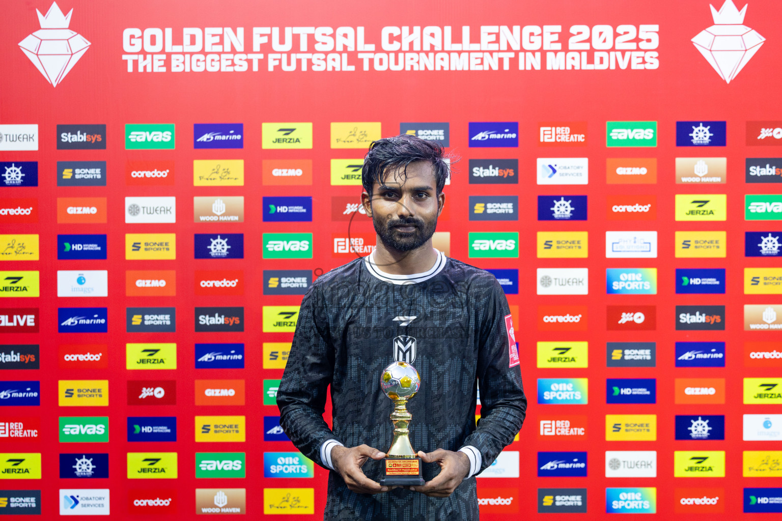 Dh Bandidhoo vs Dh Maaenboodhoo in Day 13 of Golden Futsal Challenge 2025 was held on Friday, 17th January 2025, in Hulhumale', Maldives Photos: Ismail Thoriq / images.mv