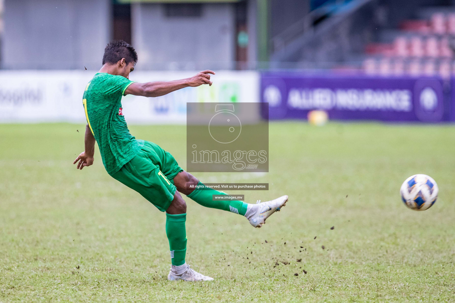 Maziya vs Da Grande in the Dhivehi Premier League 2022 on 22nd July 2022, held in National Football Stadium, Male', Maldives Photos: Nausham waheed / Images.mv