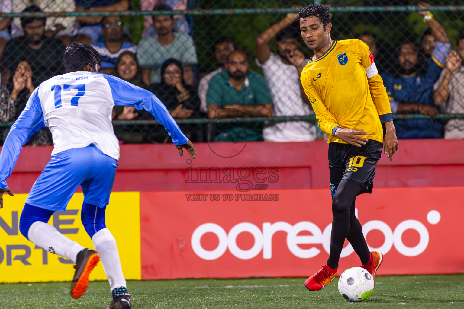 N Kendhikulhudhoo vs N Velidhoo in Day 11 of Golden Futsal Challenge 2024 was held on Thursday, 25th January 2024, in Hulhumale', Maldives
Photos: Ismail Thoriq / images.mv