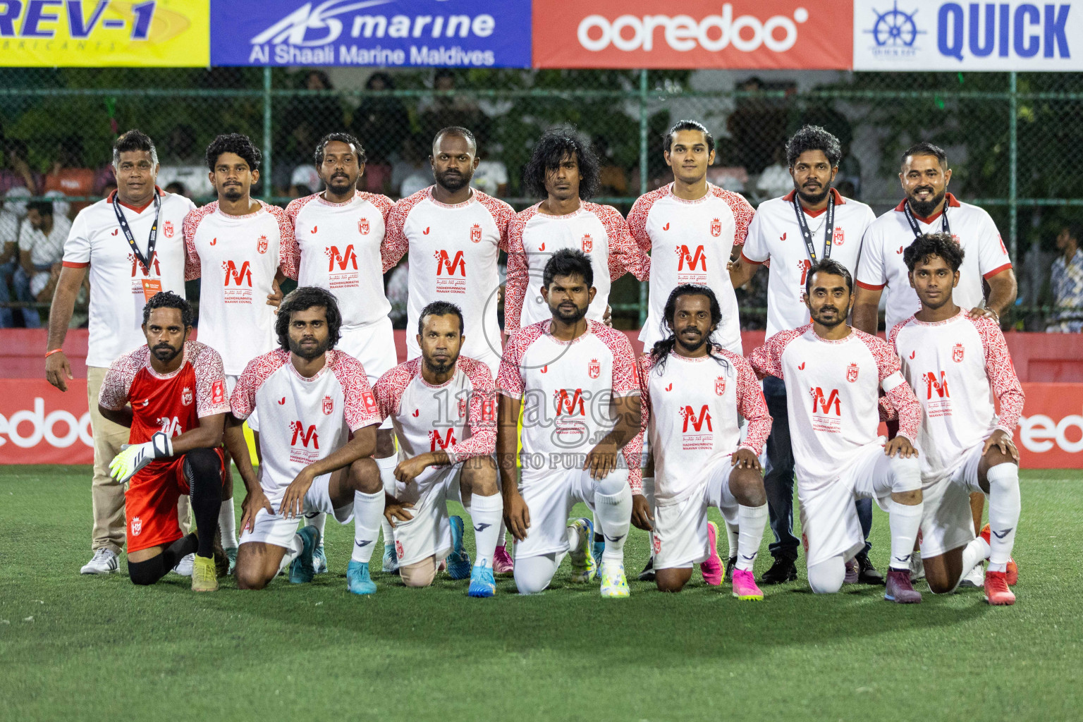 L Dhanbidhoo VS L Maavah in Day 12 of Golden Futsal Challenge 2024 was held on Friday, 26th January 2024, in Hulhumale', Maldives Photos: Nausham Waheed / images.mv