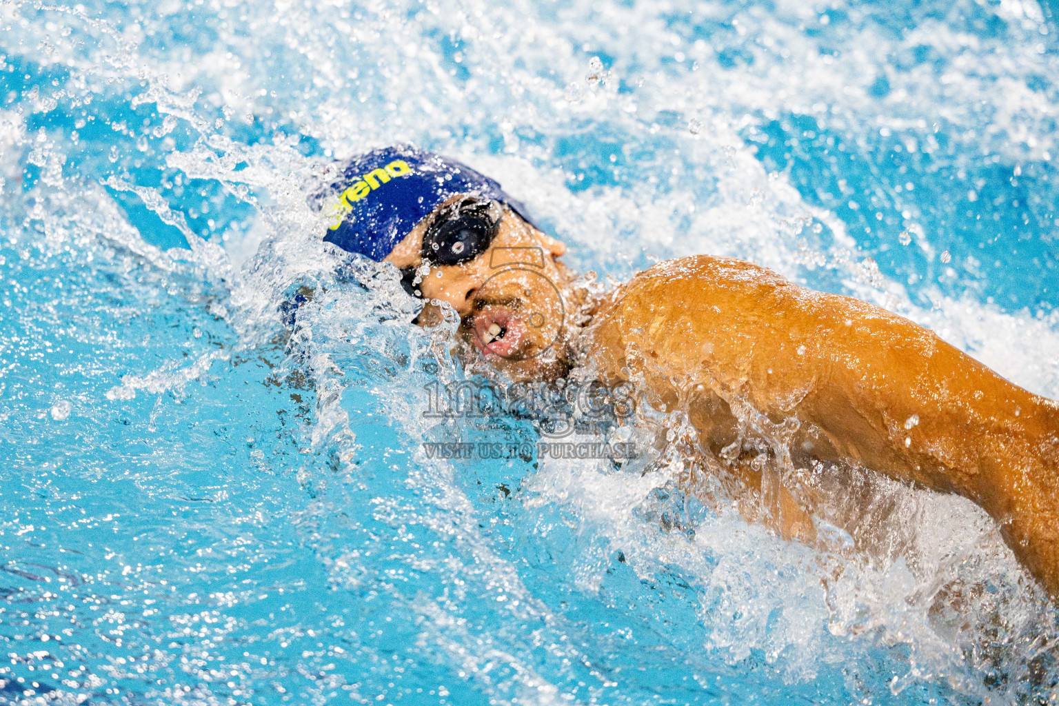 Day 5 of National Swimming Competition 2024 held in Hulhumale', Maldives on Tuesday, 17th December 2024. Photos: Hassan Simah / images.mv