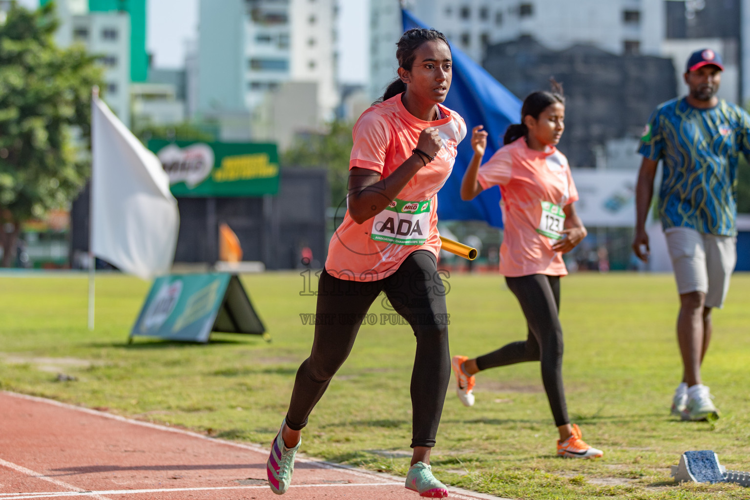 Day 4 of MILO Athletics Association Championship was held on Friday, 8th March 2024 in Male', Maldives. Photos: Hasna Hussain