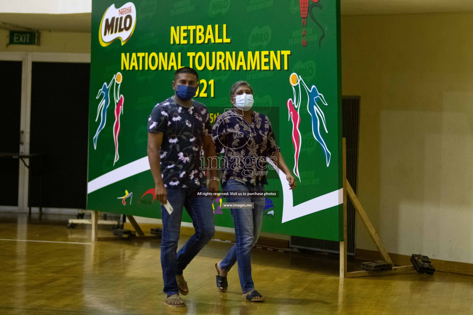 Milo National Netball Tournament 29th November 2021 at Social Center Indoor Court, Male, Maldives. Photos: Maanish/ Images Mv