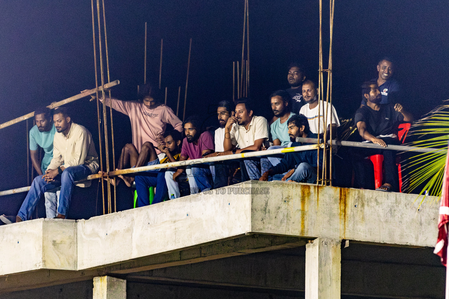 Keawan FC vs United V in Day 4 of Eydhafushi Futsal Cup 2024 was held on Thursday, 11th April 2024, in B Eydhafushi, Maldives Photos: Nausham Waheed / images.mv