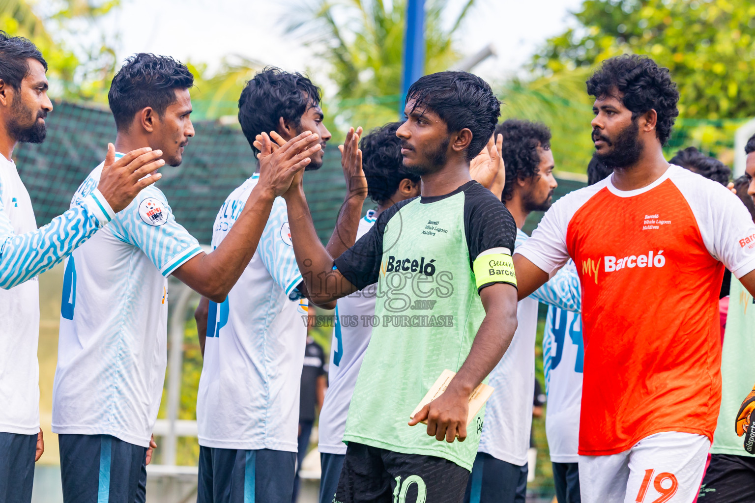 Barcelo vs Lily Beach in Semi Final of Resort League 2025 (Ari Zone) was held on Friday, 27th June 2025 in Conrad Maldives Rangali Island, Alif Dhaalu Atoll, Maldives. Photos: Nausham Waheed / images.mv