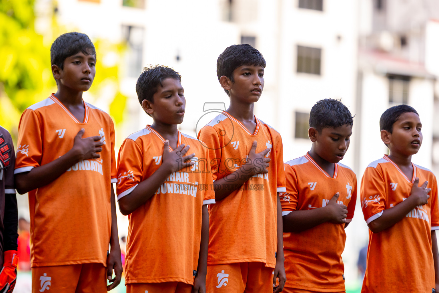 Day 3 of MILO Academy Championship 2025 (U-12) was held at Henveiru Stadium in Male', Maldives on Saturday, 3rd May 2025. Photos: Nausham Waheed / images.mv