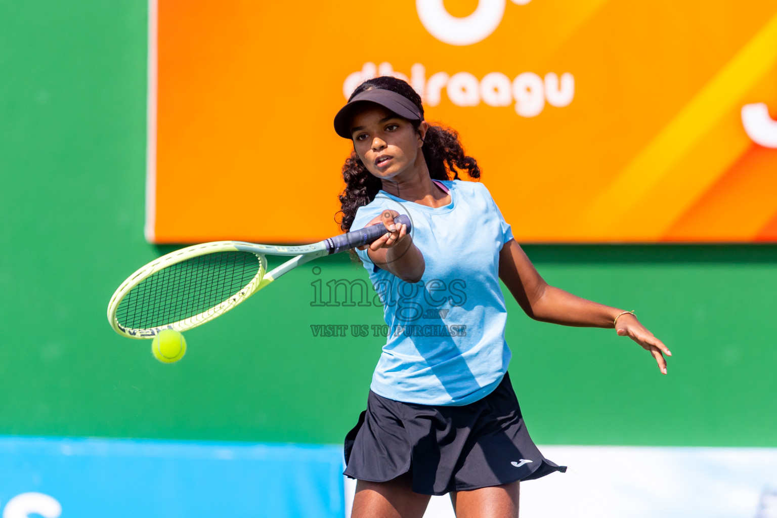 Day 2 of ATF Maldives Junior Open Tennis was held in Male' Tennis Court, Male', Maldives on Tuesday, 10th December 2024. Photos: Nausham Waheed / images.mv