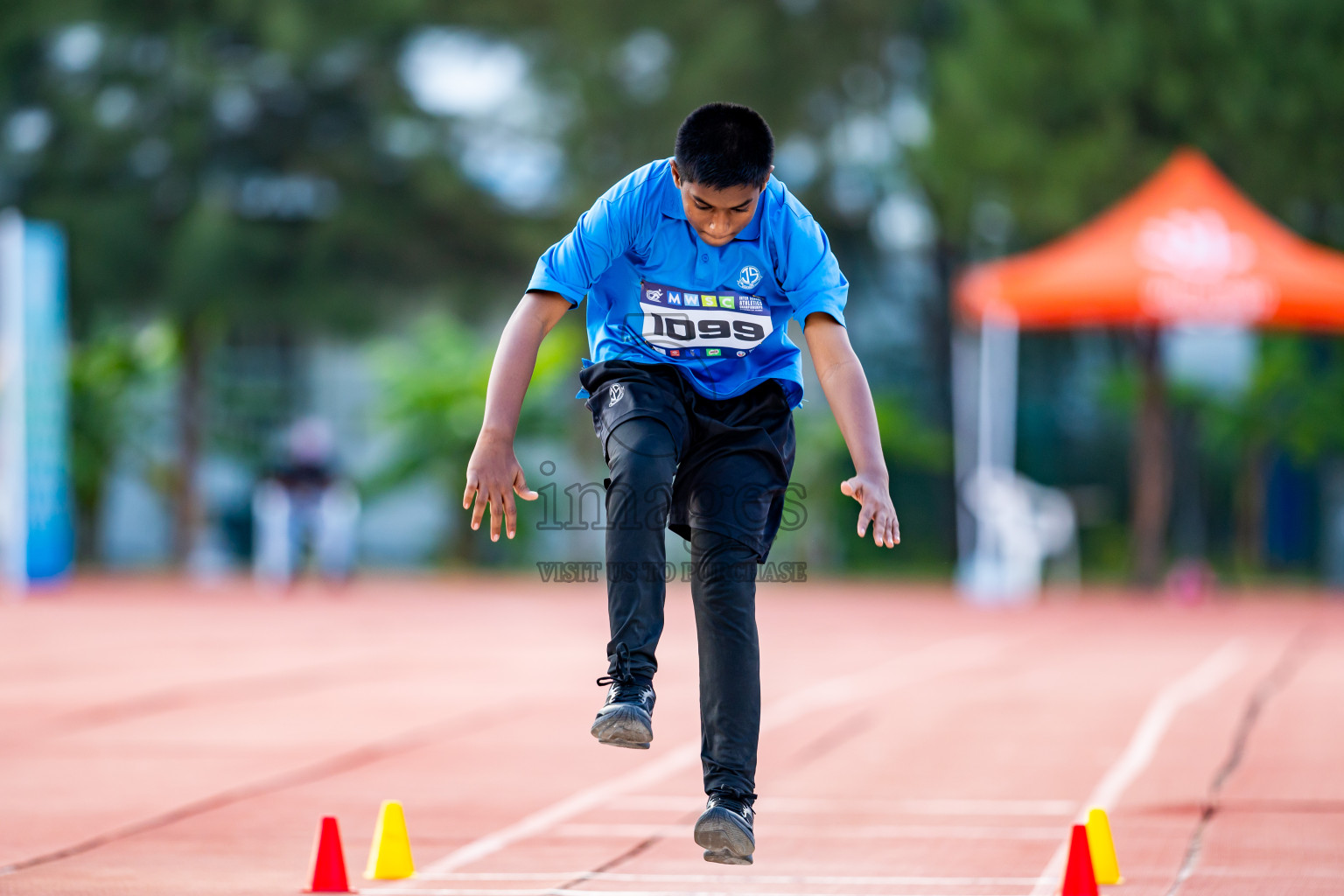 Day 5 of MWSC Interschool Athletics Championships 2024 held in Hulhumale Running Track, Hulhumale, Maldives on Wednesday, 13th November 2024. Photos by: Nausham Waheed / Images.mv