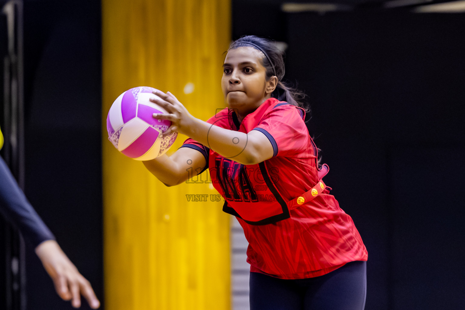 C Matrix vs KYRC in Day 2 of 24th Milo Netball Association Championship held in Social Center at Male', Maldives on Tuesday, 2nd September 2025. Photos: Nausham Waheed / images.mv